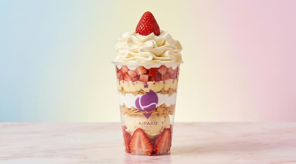Aipaku® Flower Sundae: Strawberry Mille-Feuille