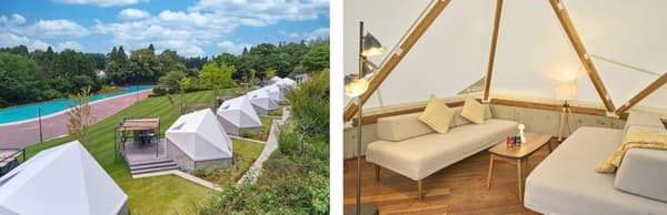 Tent Cabin Lac Leman豪华露营帐篷