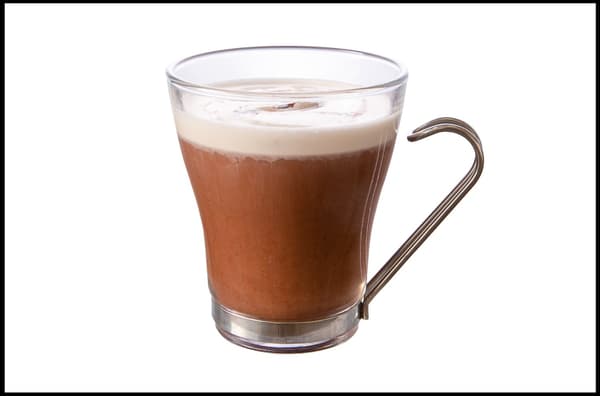 ジャンドゥーヤ風ホットチョコレート