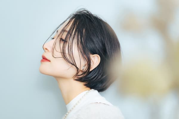Wet-hair styled finish
