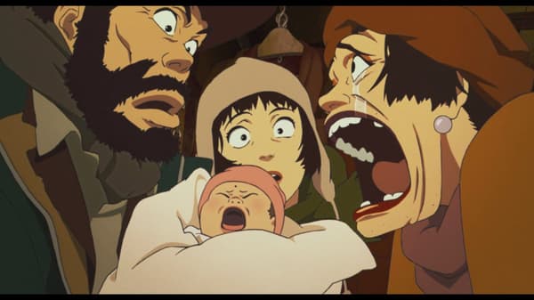Póster de Tokyo Godfathers