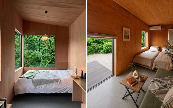 Kamar tidur di あはひの離れ