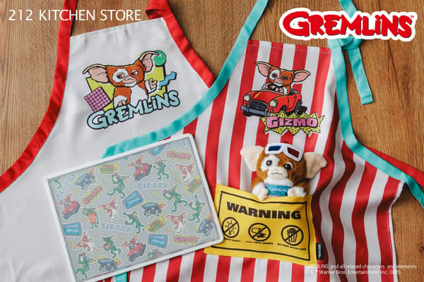 Delantales y artículos de cocina de la colección Gremlins en 212 KITCHEN STORE