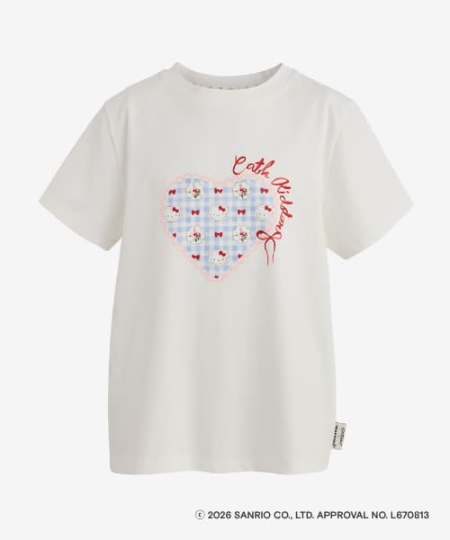 Cath Kidston × Hello Kitty 基础款 T 恤 白色