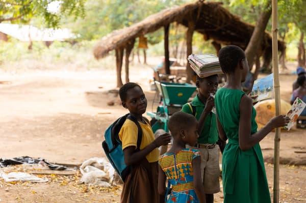 活动中的书籍展览