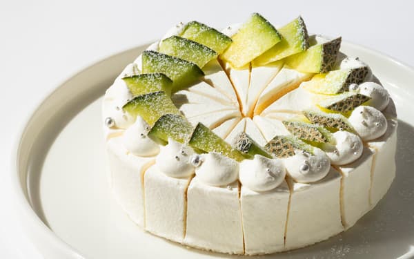 Melon shortcake