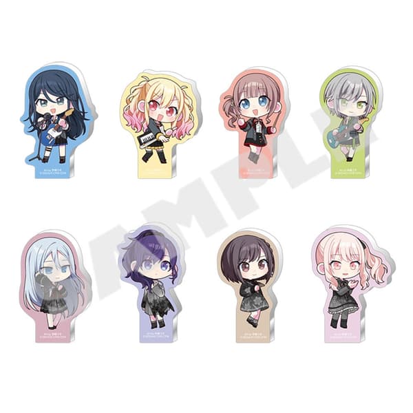 Project SEKAI 6th Anniversary Thanks Festival Mini Character Acrylic Figure Collection B: Leo/need & 25-ji, Nightcord de.