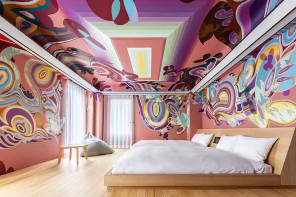 大山蒙太郎 “NEXTEFX – 抽象植物 – 黎明 (901)”，京都BnA Alter Museum