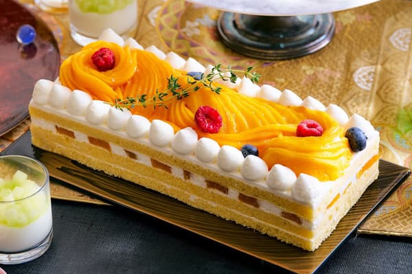망고 쇼트케이크