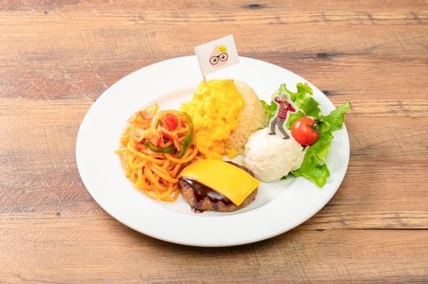 Hadairo Hoppe-chan's Adult Lunch Plate