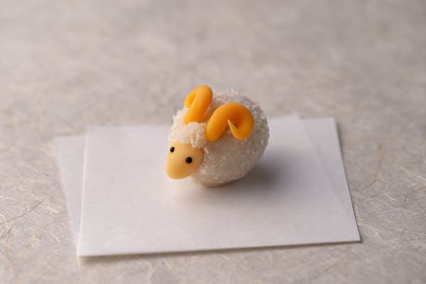Hitsuji (sheep) nerikiri