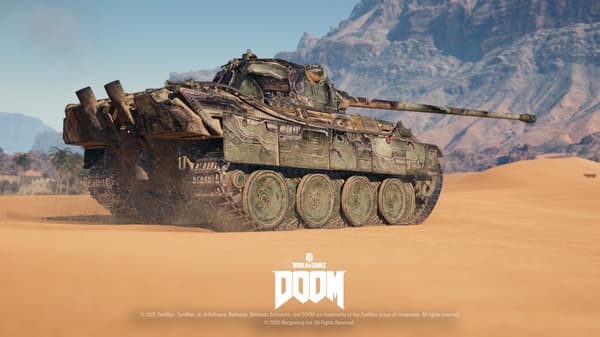 DOOM-inspired tank customization