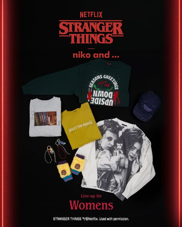 Artículos para mujer de la colaboración niko and ... × Stranger Things