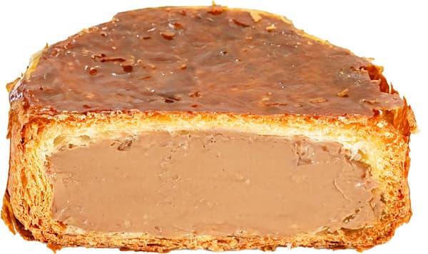 巧克力味 Kouign-Amann冰 横截面