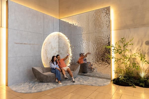 Symbolic area of the extraordinary oasis
