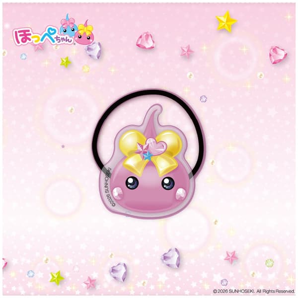 Hoppe-chan acrylic hair tie