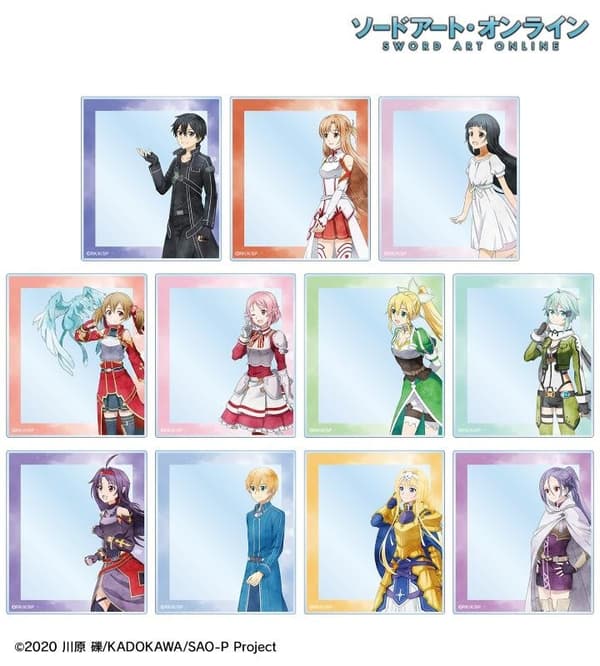 刀剑神域 Ayumi ver. 交易亚克力卡片