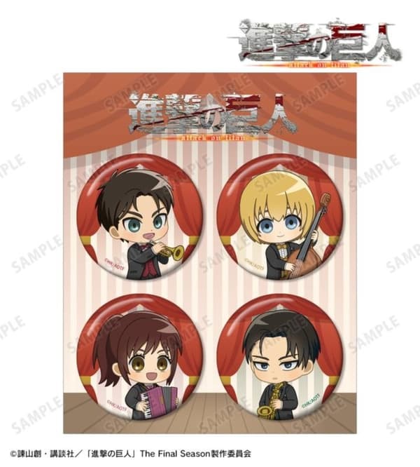 Set 4 Lencana Chibi Character Jazz Ver. (1)