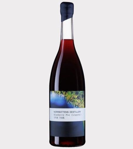 Botella de licor Blueberry Pie