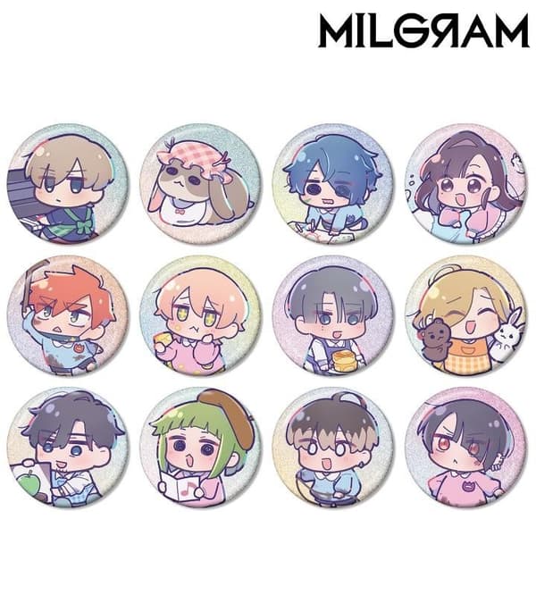 MILGRAM 迷你人偶幼儿园版 交易闪光徽章