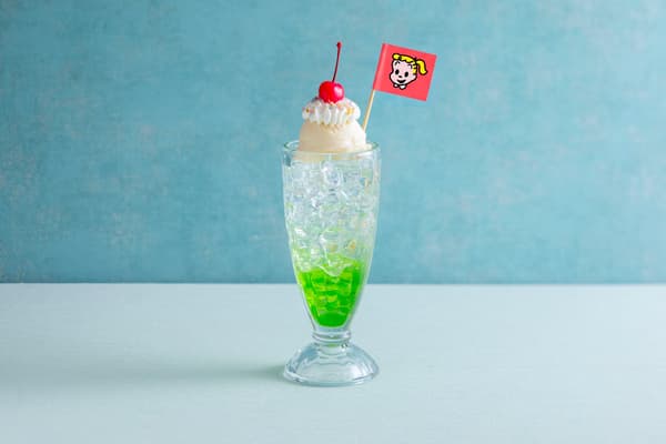 哈密瓜奶油苏打