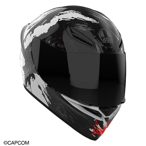 AGV K1 S SF6 GOUKI SUMI/WHITE/RED