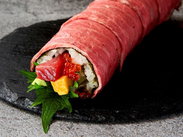Tamagawa Meat Shop Premium Tuna A5 Wagyu Seafood Roll
