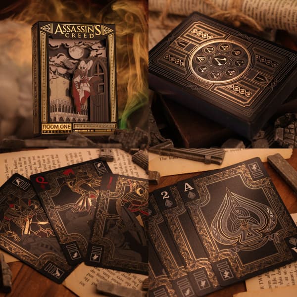 Baraja de cartas de Assassin's Creed (Edición Signature Onyx)