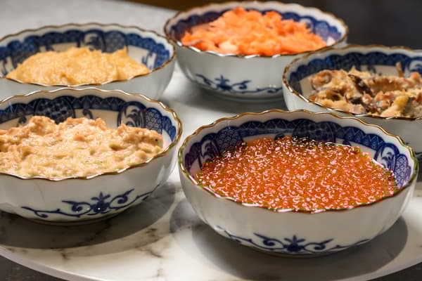 可選擇的飯糰餡料範例