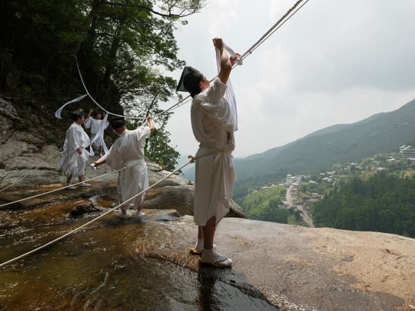 注連繩神聖繩索護身符(圖片由熊野那智大社提供)