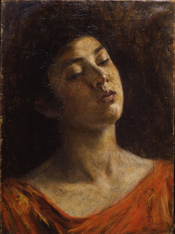 Painting 夢想 (1904) by Takeji Fujishima