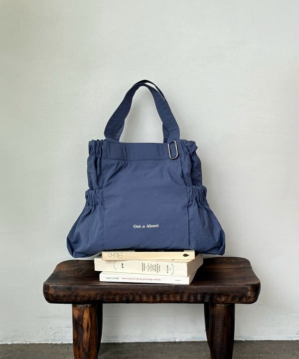 Bolso tote fruncido JAGGED M