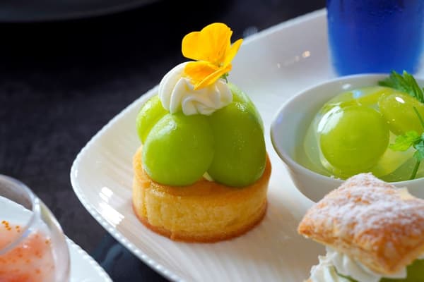 Shine muscat tart