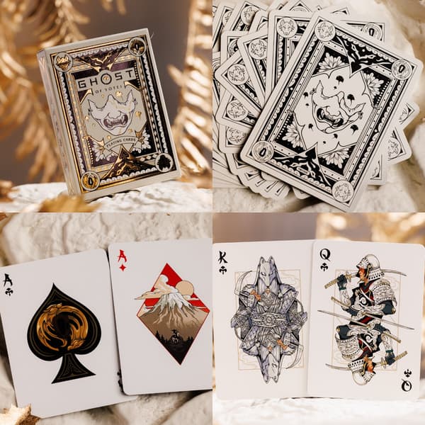 Baraja de cartas de Ghost of Yotei (Edición Coleccionista)