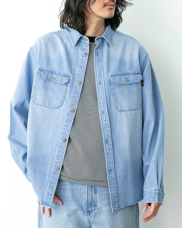 RED KAP × Sonny Label 牛仔衬衫 - One Wash