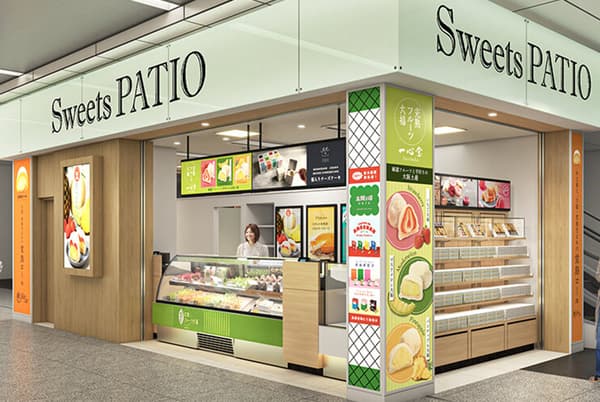 新大阪車站的Sweets PATIO商店