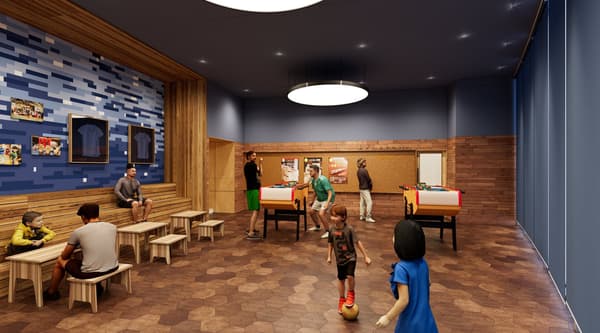 足球主题游乐区