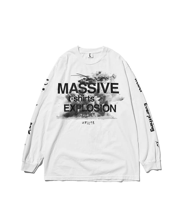 Catalog and long-sleeve Fragment Design T-shirt set
