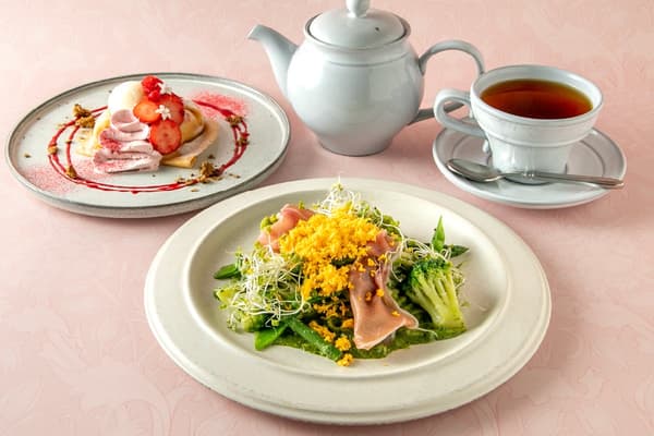 春季蔬菜热那亚风味意大利面