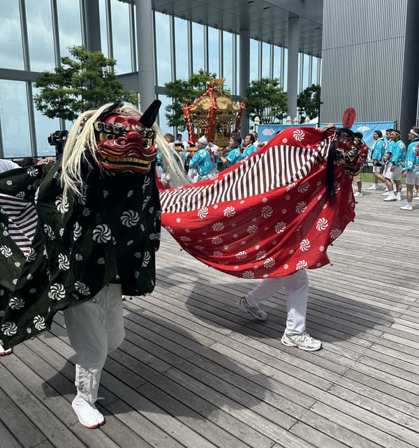 아베노 미코시와 한난 시시마이
