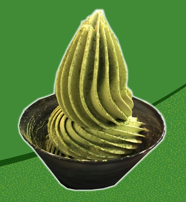 Concentrated Matcha Soft-Serve Ice Cream