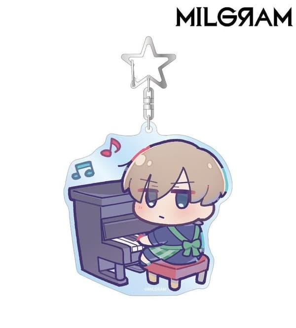 MILGRAM 迷你人偶幼儿园版 BIG亚克力钥匙扣