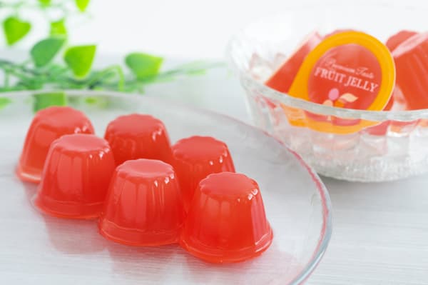 Salted Watermelon Hitokuchi Jelly