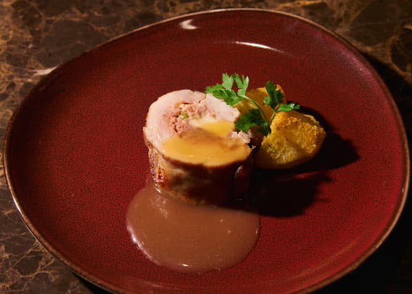 Galantine of Young Chicken and Wagyu Mince (Lunch)
