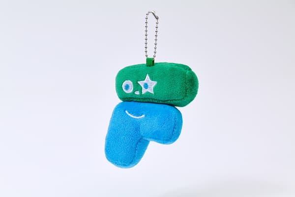 Plush Keychain, F