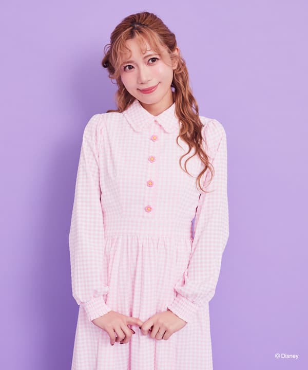 Disney Miss Bunny & Thumper / Check Dress (Pink)