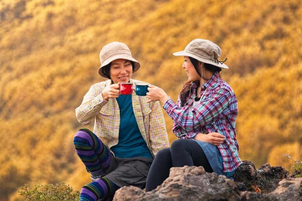 Tea time with a view