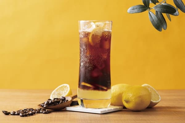 Ice Lemon Coffee Soda
