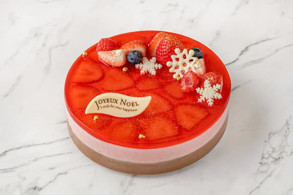 Mousse de Chocolate y Frutos Rojos Navideño