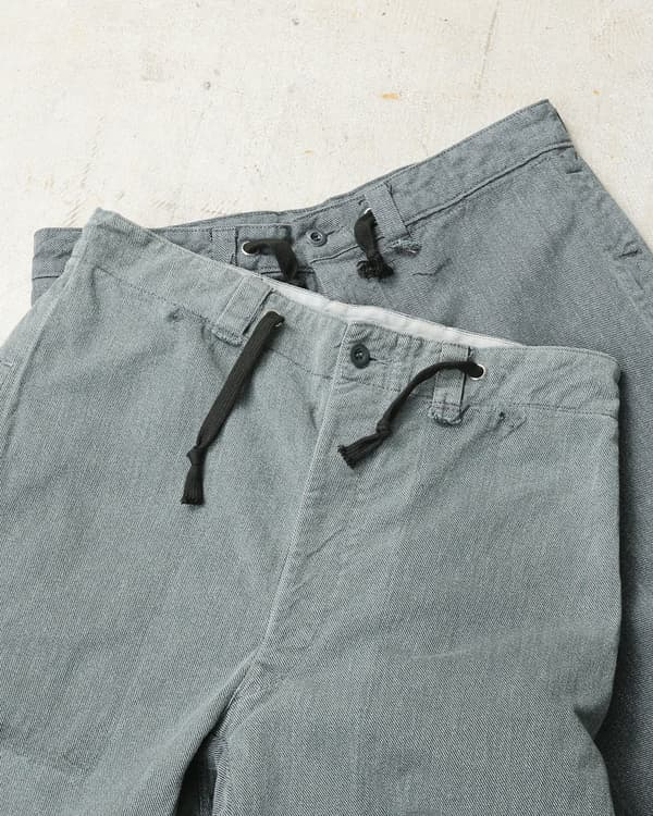 正品二手瑞士军用1950年代早期型号复古牛仔裤